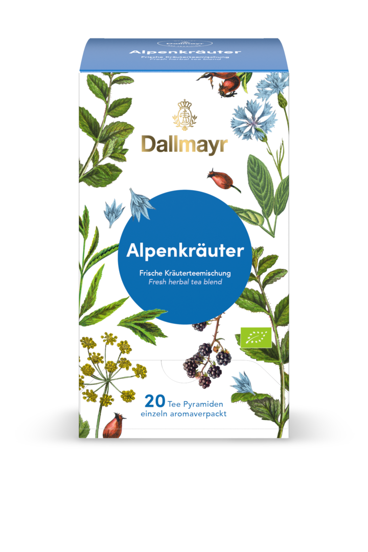 Dallmayr Tee  - Rooibos Vanille Bio  im Pyramidenbeutel