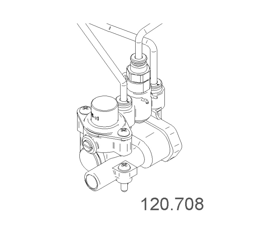 Hydraulikblock Set für Thermoplan Bwone